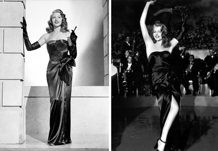 1946: Rita Hayworth (1918 - 1987) plays the sexy title role in the wartime film noir 'Gilda', directed by Charles Vidor. (Photo by Robert Coburn Sr.)