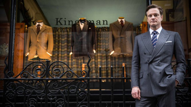 Kingsman: tajne służby, kostiumy, garnitury, Mr Porter
