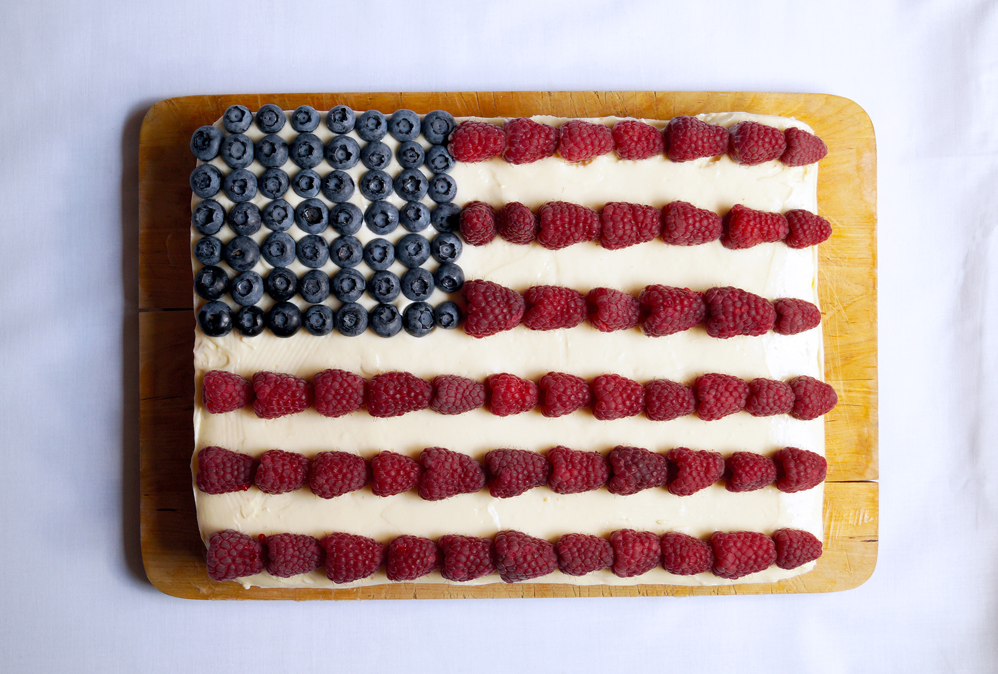 Ciasto flaga amerykańska 