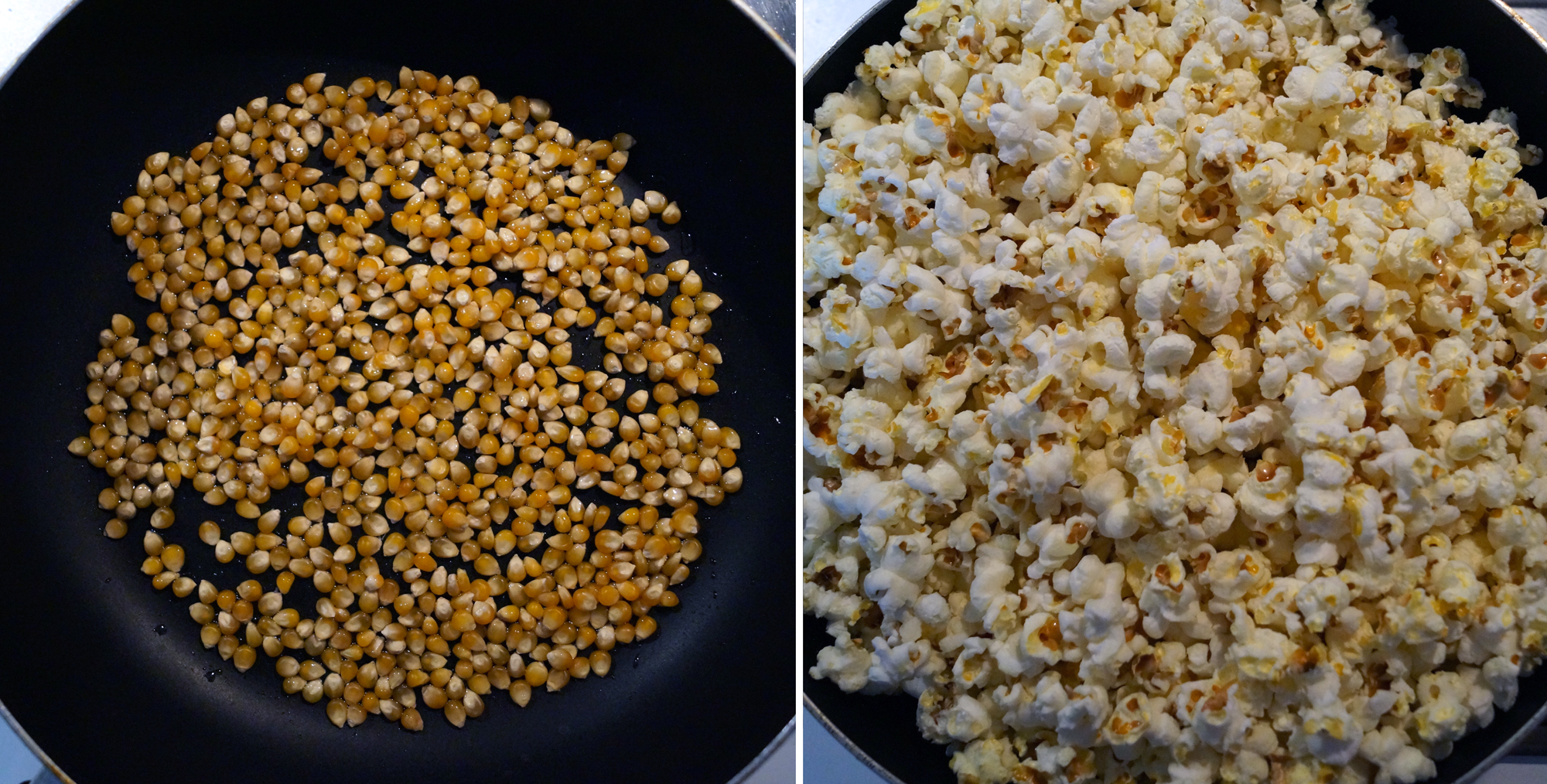 Domowy popcorn 