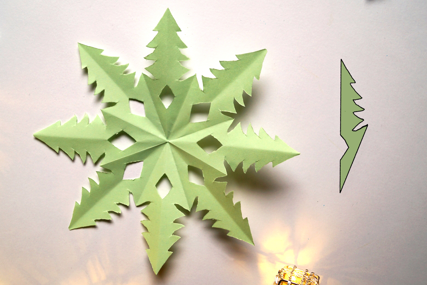 Gwiazdki z papieru, dekoracje świąteczne 