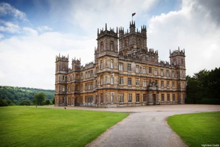 Zamek Downton Abbey - serial wnętrza