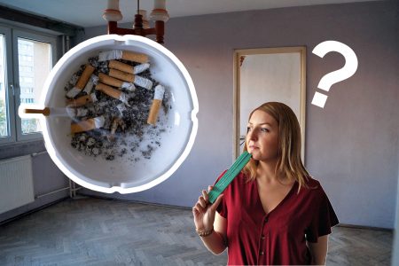 Mieszkanie po palaczu. Jak się pozbyć plam po nikotynie ze ścian?