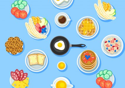 Co Amerykanie jedzą na śniadanie? Od płatków po hash browns