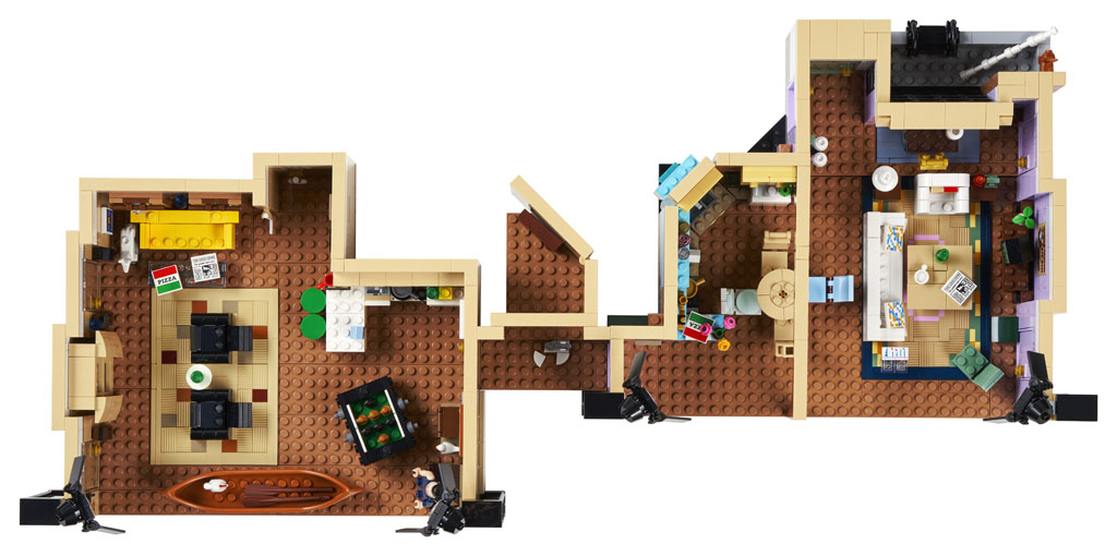 Nowość od LEGO: Mieszkania z serialu "Przyjaciele"