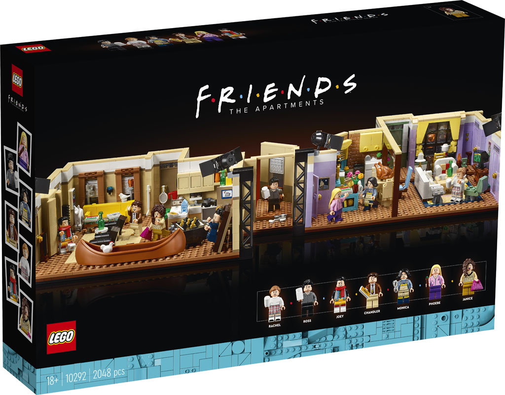 Nowość od LEGO: Mieszkania z serialu "Przyjaciele"