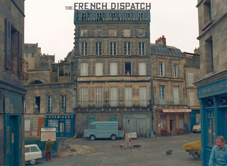"Kurier francuski": Wnętrza i scenografia w nowym filmie Wesa Andersona